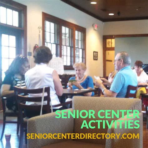 thornton senior center activities.
